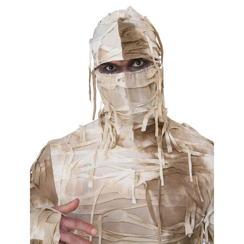 Mummy Man Costume for Adults, Shirt, Pants and Hood