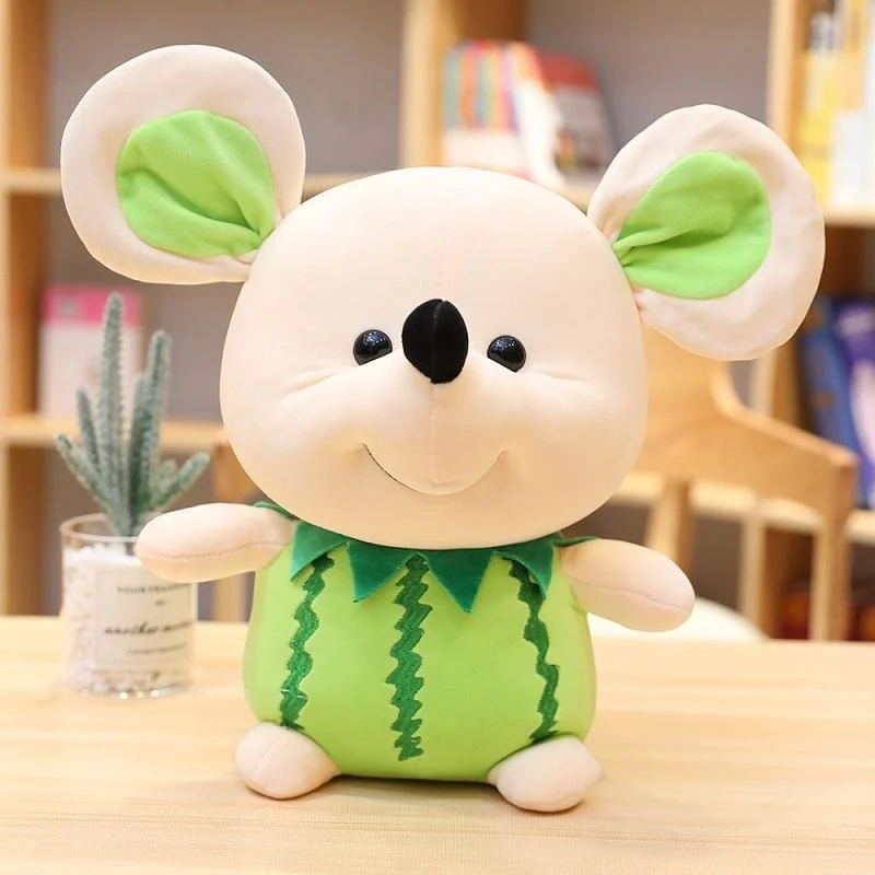 Peluche Souris Kawaii Blanche