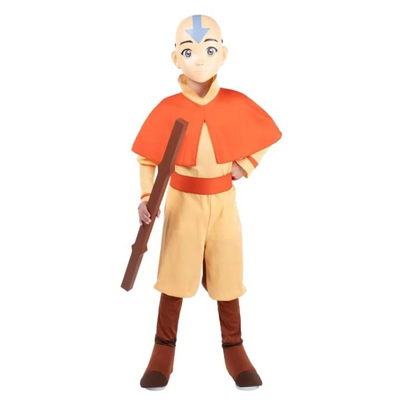 Aang Plastic Staff, Avatar: The Last Airbender, Costume Accessory