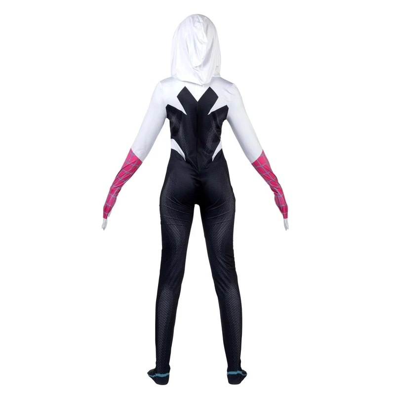Spider-Gwen Zentai Costume for Adults, Marvel, Superhero Costume