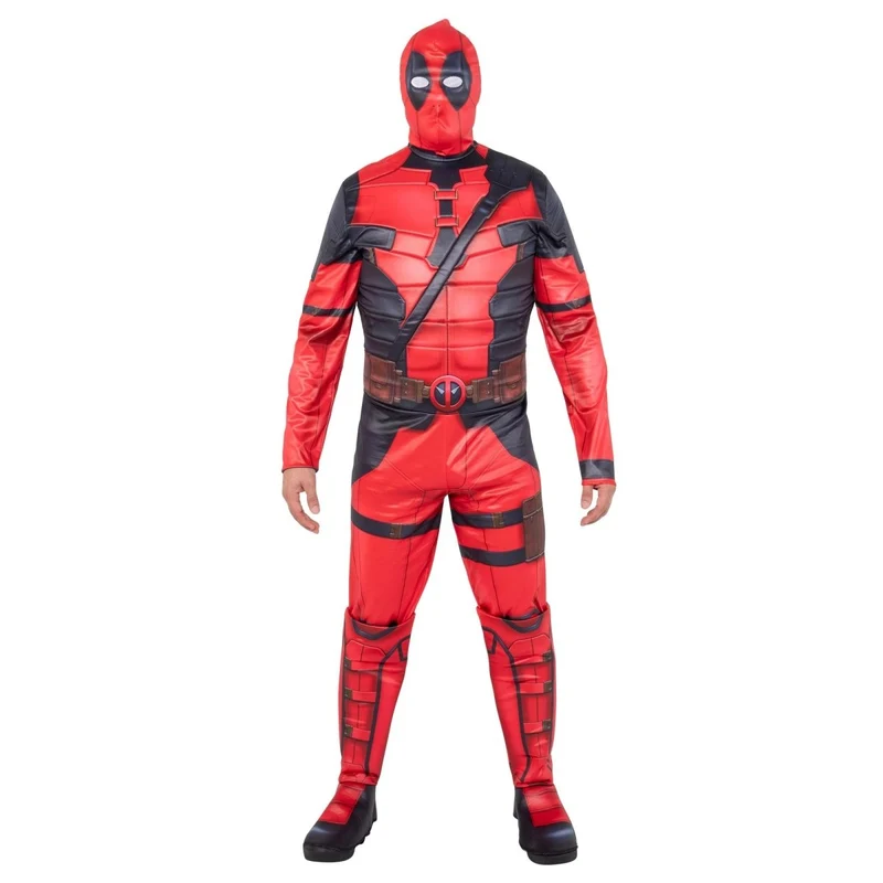Deadpool Qualux Costume for Adults, Marvel, Superhero Costume