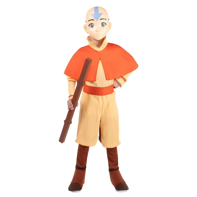 Aang Deluxe Costume for Kids, Avatar: The Last Airbender