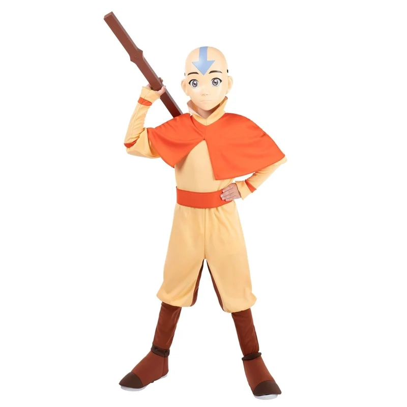 Aang Deluxe Costume for Kids, Avatar: The Last Airbender