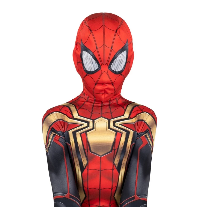 Spider-Man Integrated Zentai Costume for Kids, Marvel, Superhero Costume