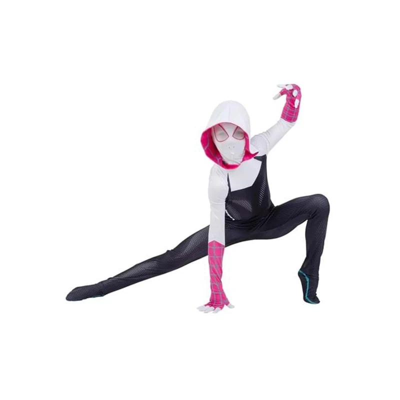 Spider-Gwen Zentai Costume for Kids, Marvel, Superhero Costume