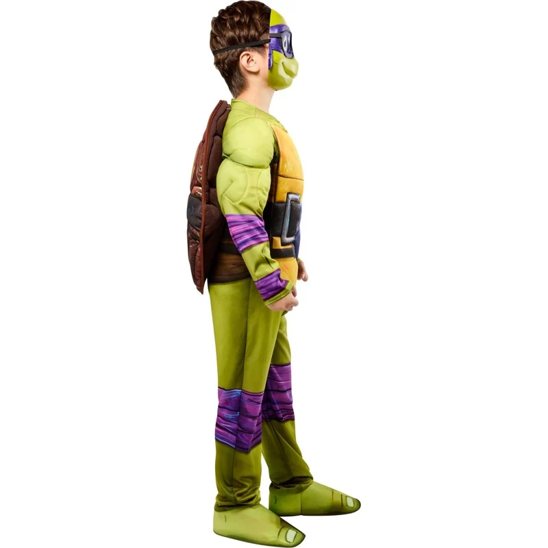Ninja Turtles Donatello Deluxe Costume for Kids, Superhero Costume