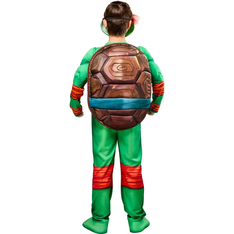 Ninja Turtles Michelangelo Deluxe Costume for Kids, Superhero Costume