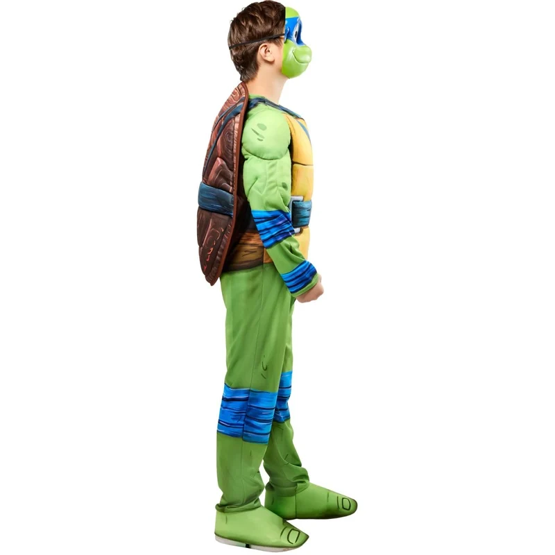 Ninja Turtles Leonardo Deluxe Costume for Kids, Superhero Costume