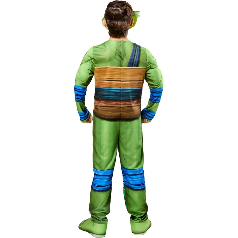 Ninja Turtles Leonardo Deluxe Costume for Kids, Superhero Costume