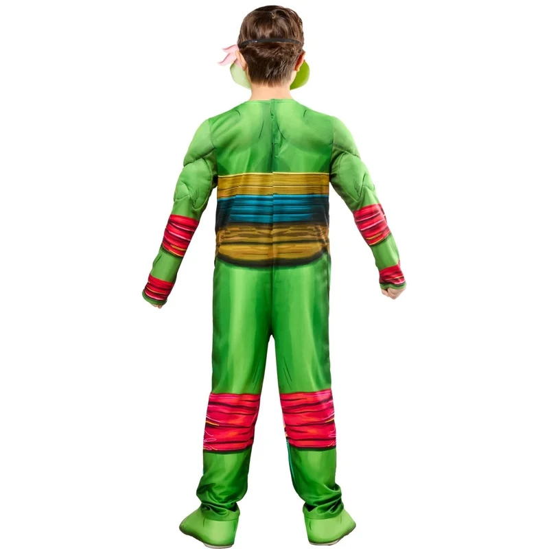 Ninja Turtles Raphael Deluxe Costume for Kids, Superhero Costume
