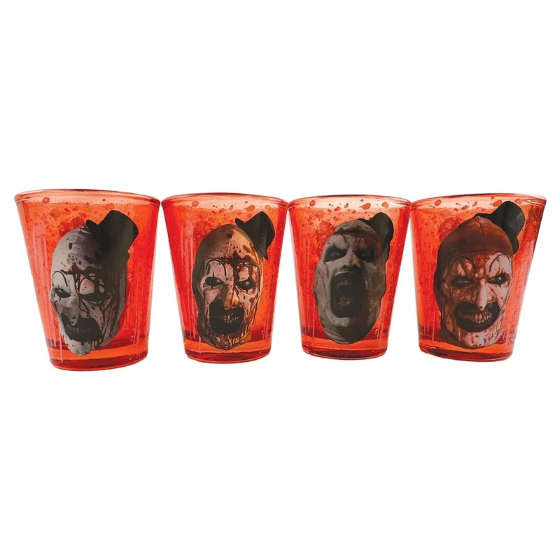 Terrifier Shot Glasses, 4 Count