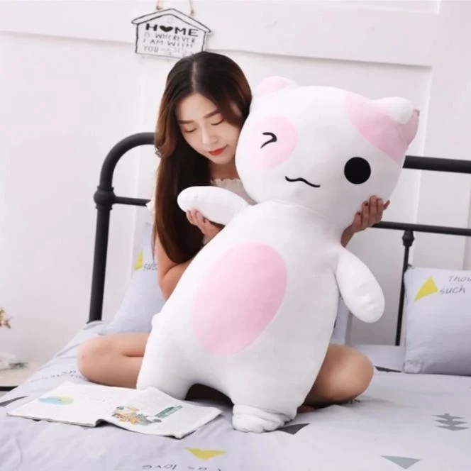 Peluche Chat Géant Moelleux