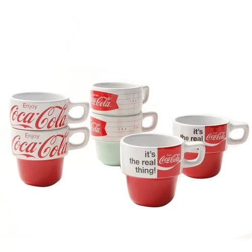 Coca-Cola Stacking Cup - It's The Real Thing / Tasses empilables - C'est la vraie affaire!