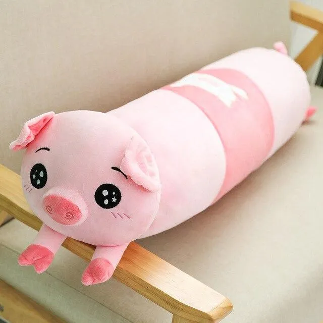Peluche Kawaii Coussin Animaux: Douceur Adorable