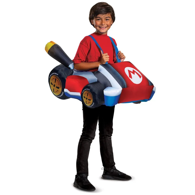 Super Mario Kart Inflatable Costume for Kids