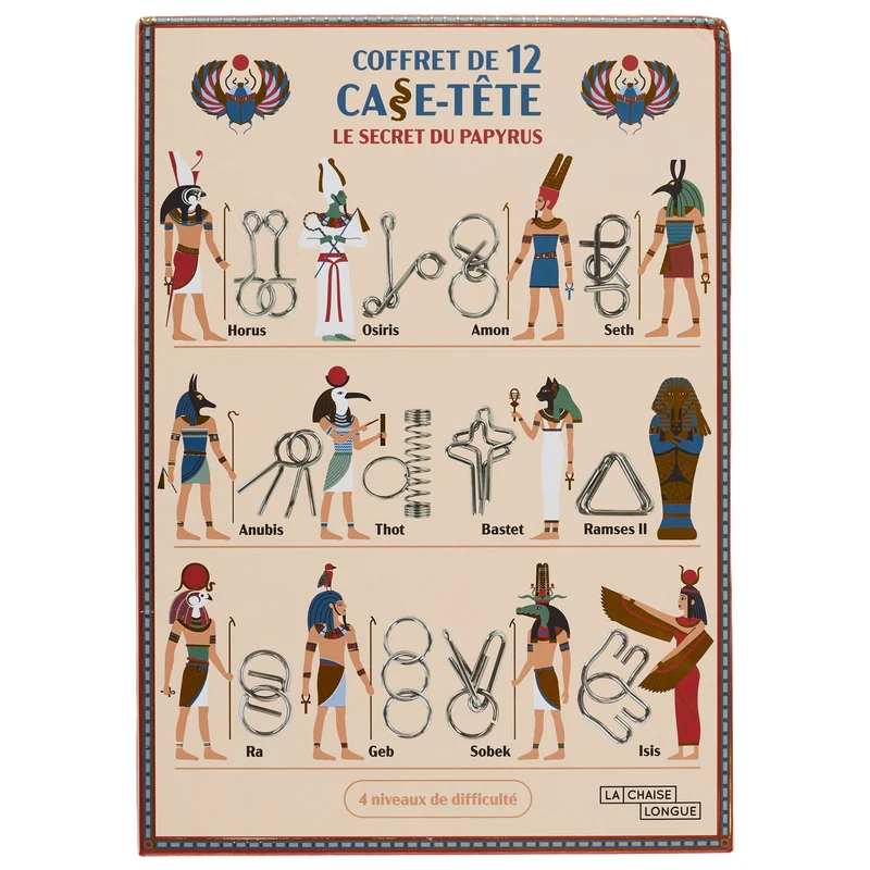 COFFRET DE 12 CASSE TETES