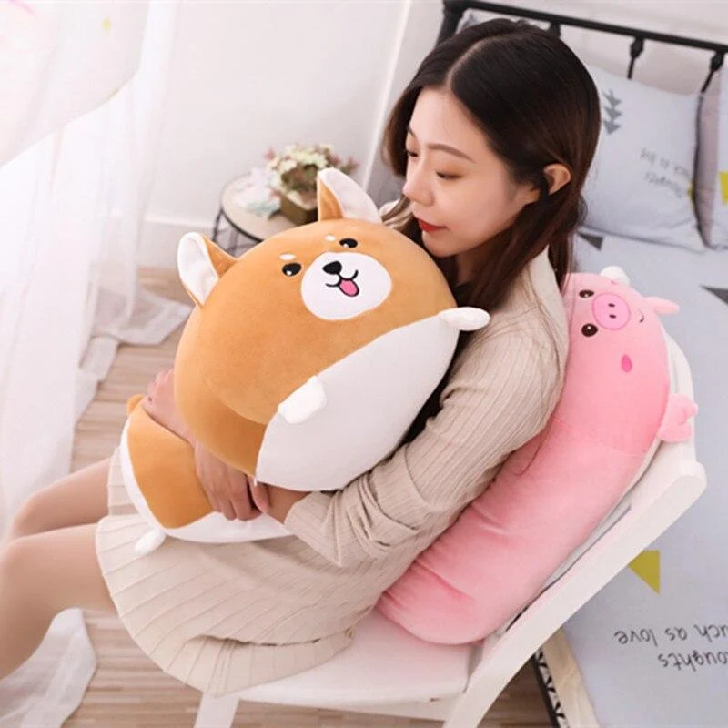Peluche Corgi kawaii - douceur ultime !