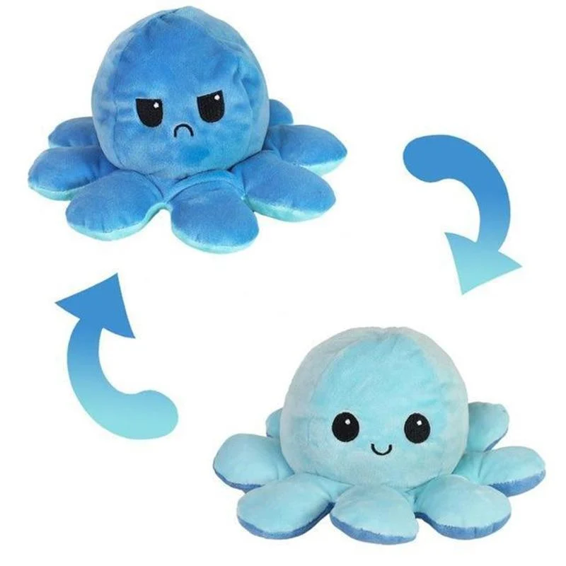 Peluche Pieuvre Bleue
