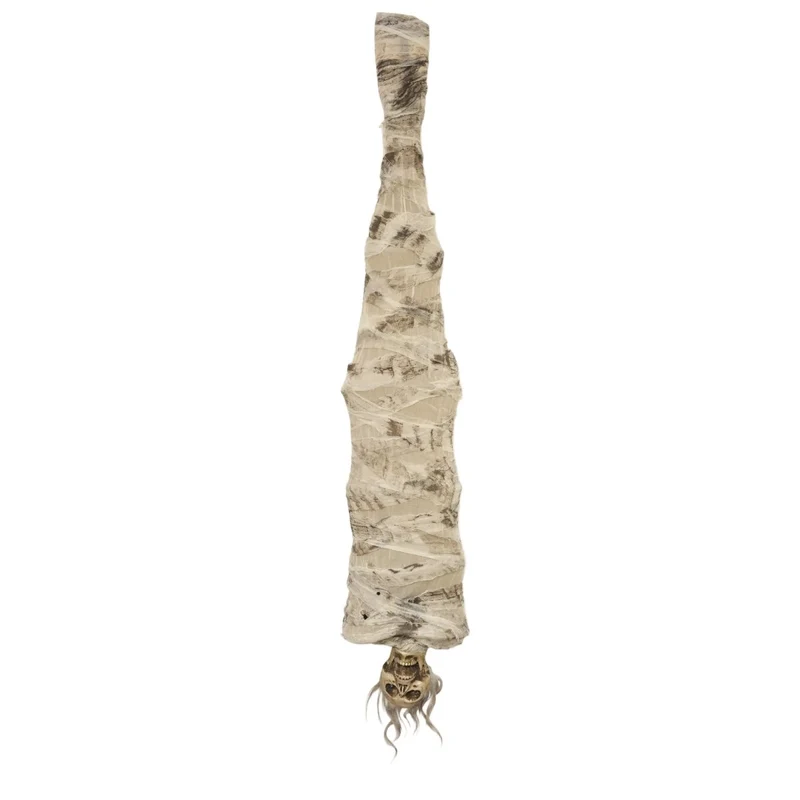Animated Hanging Mummy Decor, Halloween Decoration, 72 Inches, 1 Count