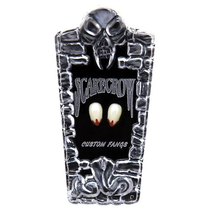 Vampire Blood Tipped Custom Fangs, 1 Count