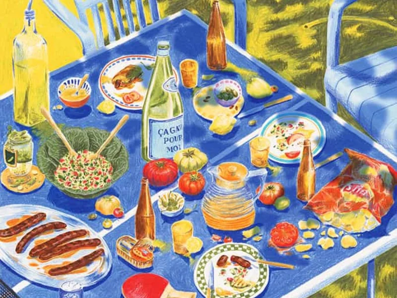 Manger dehors puzzle 1000 pcs - Jour Férié