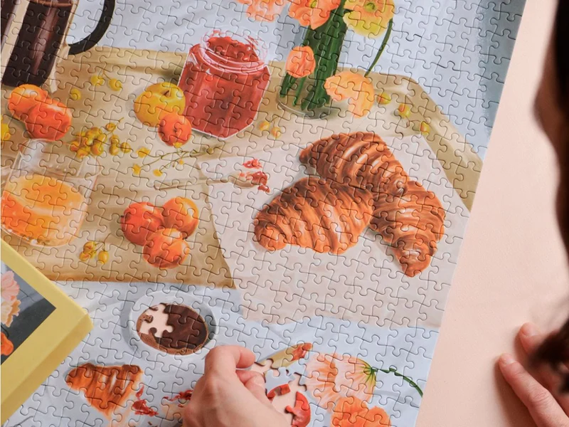 L'orée du matin puzzle 1000 pcs - Jour Férié