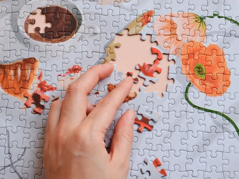 L'orée du matin puzzle 1000 pcs - Jour Férié