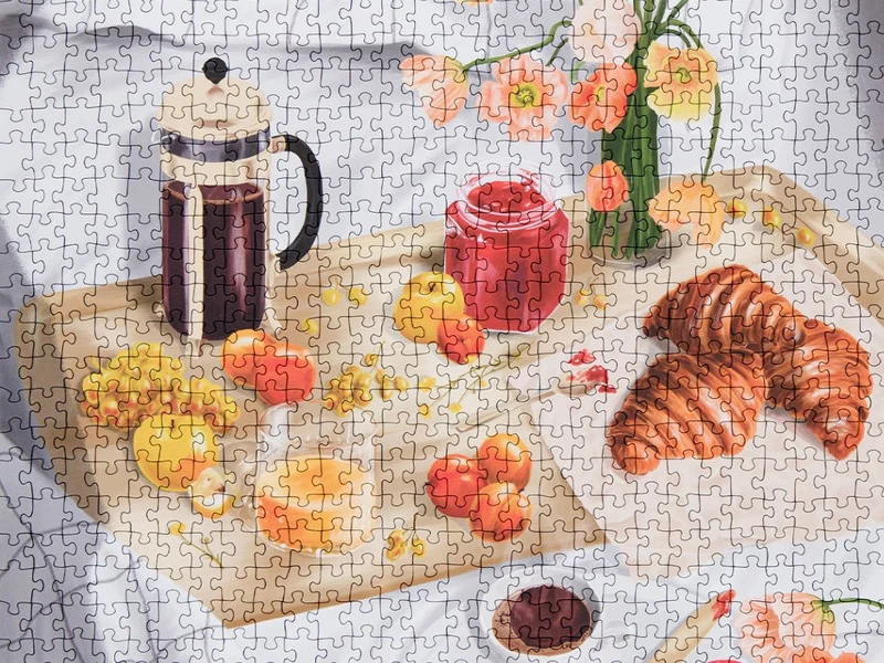 L'orée du matin puzzle 1000 pcs - Jour Férié
