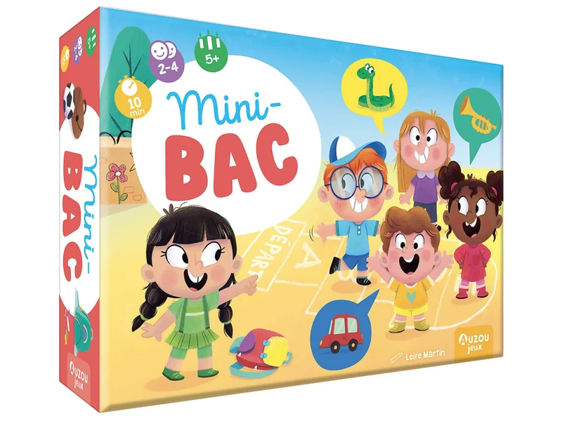 P’tits jeux – Mini-bac - Auzou