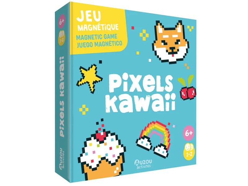 Jeu magnétique – Pixels Kawaii - Auzou