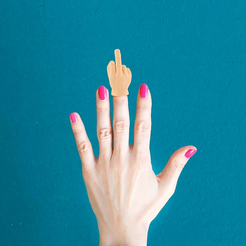 Tiny Hand - Middle Finger
