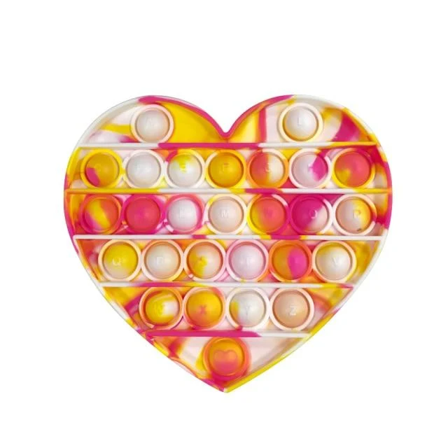 Jouet anti stress Coeur Tie Dye