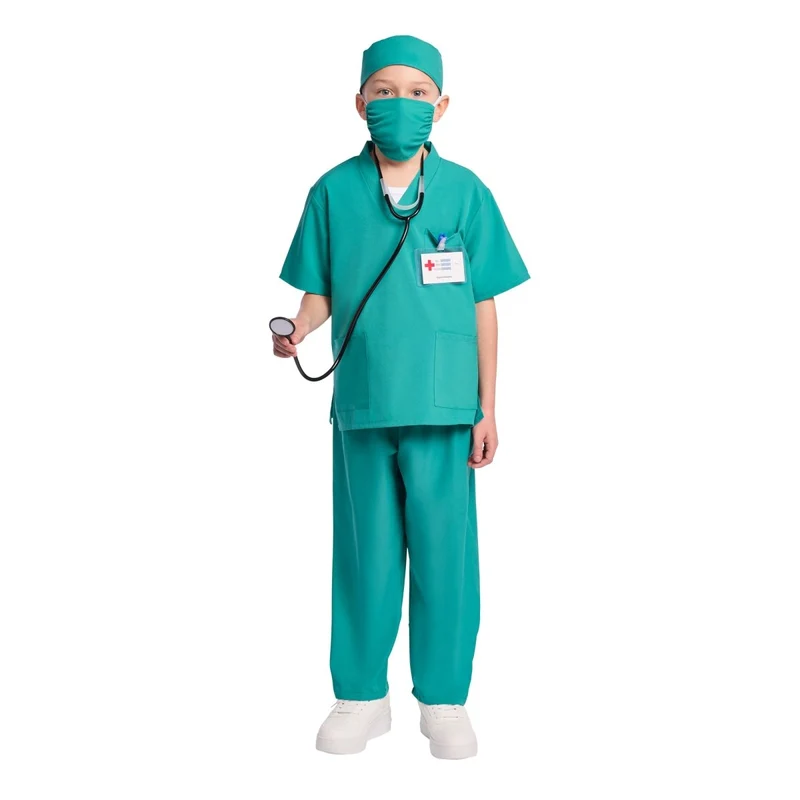 Blue Doctor Costume for Kids
