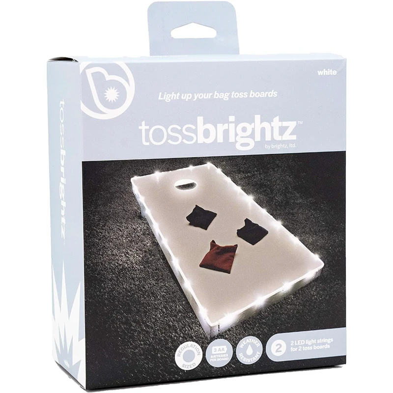 Cornhole Light - White Toss Brightz