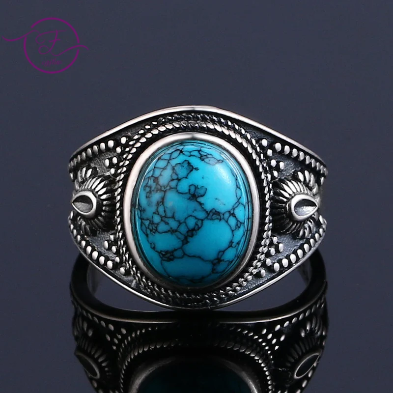 Bague Zen Turquoise Argent