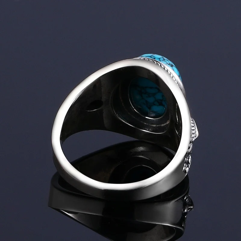 Bague Zen Turquoise Argent