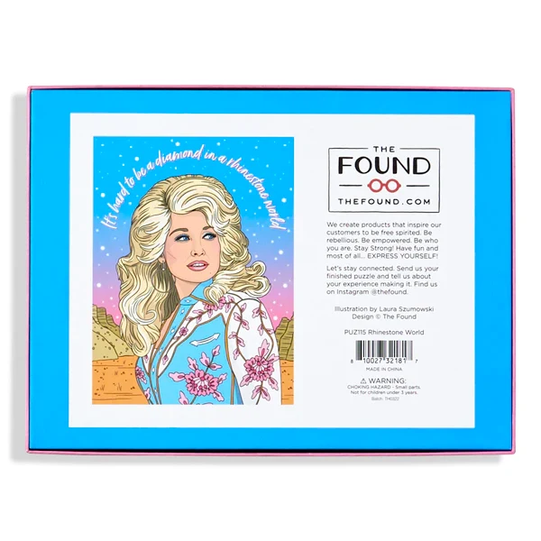 Dolly Cowgirl Diamond Puzzle