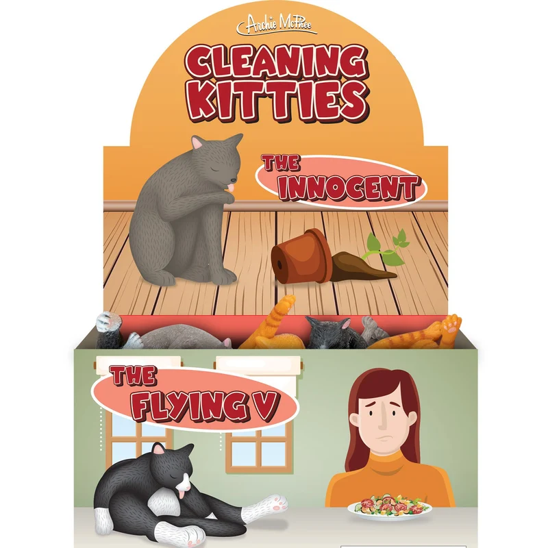 Cleaning Kitty - 1 random color