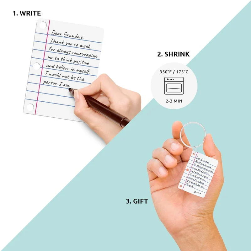Little Letter Keyring-