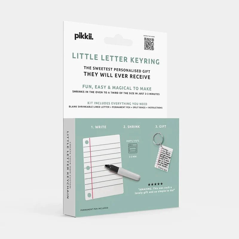 Little Letter Keyring-