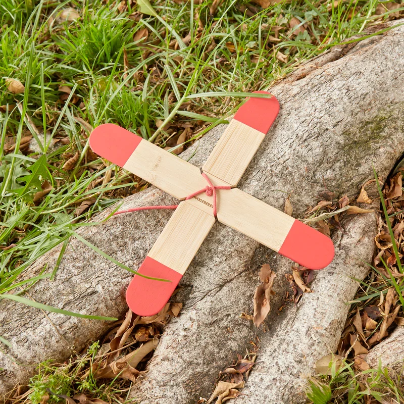Huckleberry Wooden Pocket Boomerang