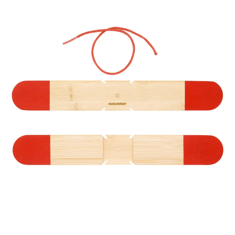 Huckleberry Wooden Pocket Boomerang