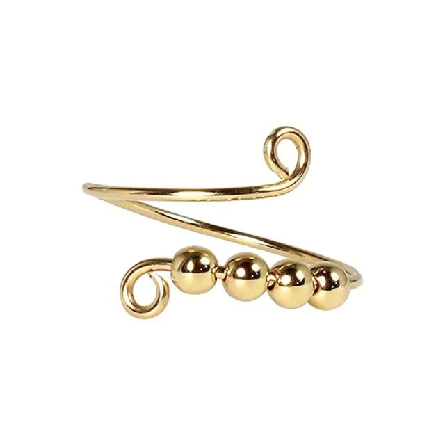 Bague Fidget Perles