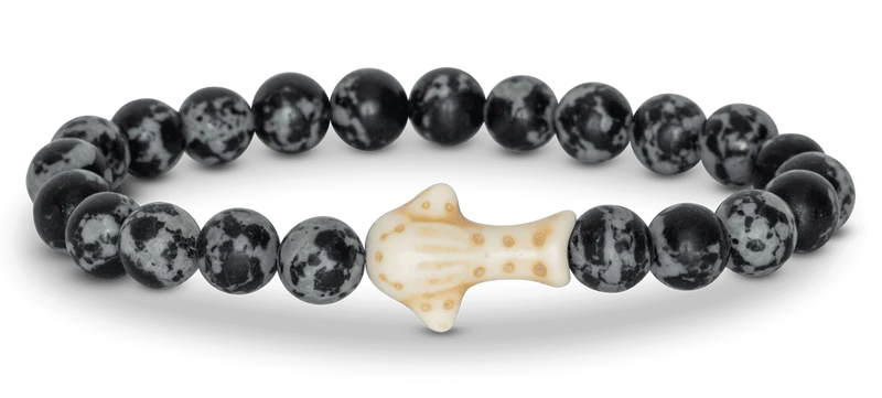 Whale Shark Ocelli Stone Bracelet