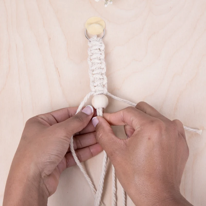 Crafters Macrame Keychain Kit