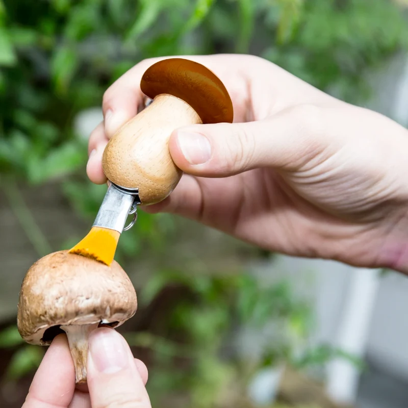 Mushroom Tool Keychain-