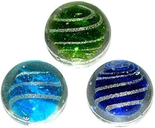 House of Marbles Handmade Jetstream - Fait à la main (Dark Blue/Bleu Foncé) 25mm