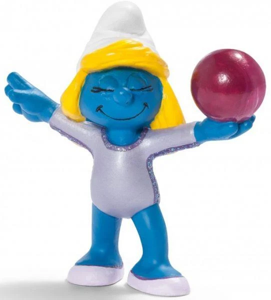 Smurfs Schleigh Figure Olympic Gymnast / Gymnaste olympique