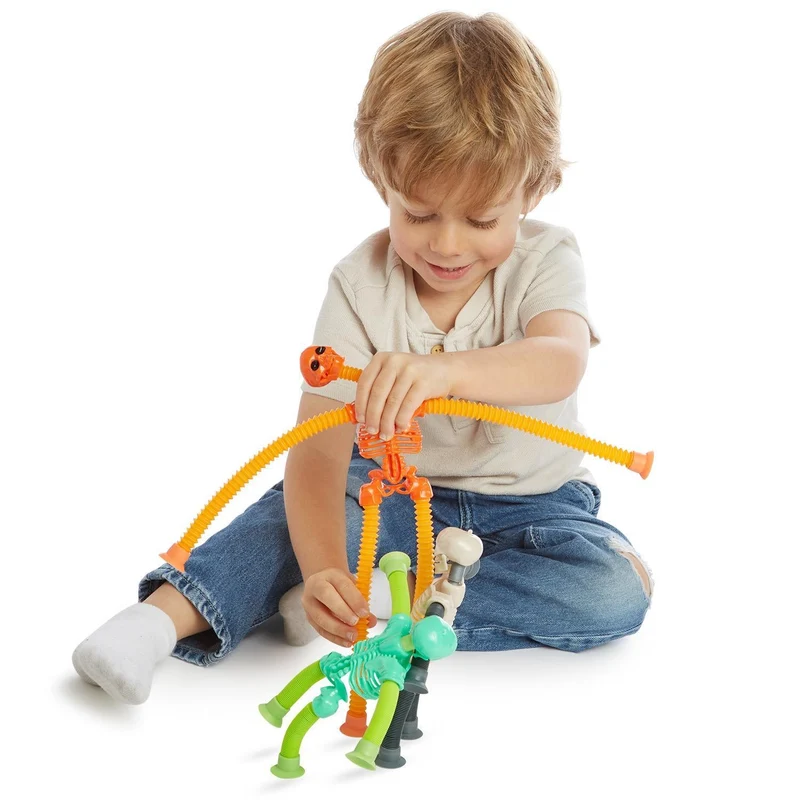 Funny Bones Light-Up Flexible Accordion Skeleton