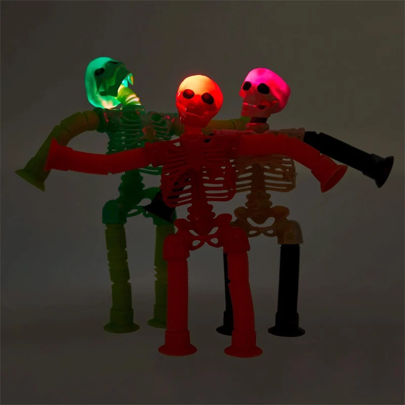 Funny Bones Light-Up Flexible Accordion Skeleton